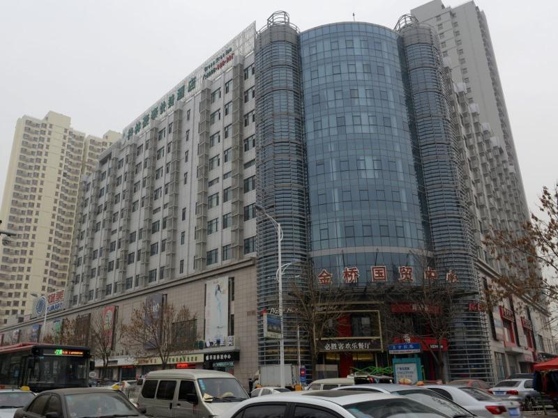 Greentree Inn Tianjin Jinghai Jinqiao International Trade Center المظهر الخارجي الصورة